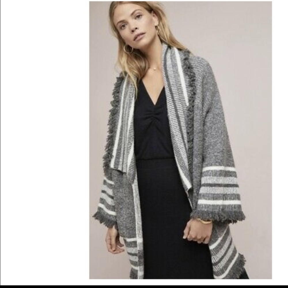 Anthropologie Saturday Sunday Portland Collar Kimono